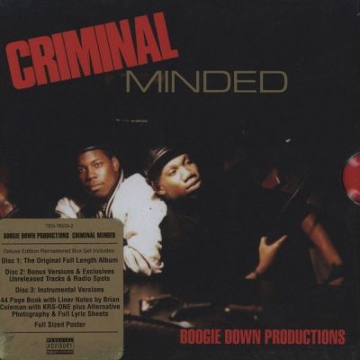 Boogie Down Productions - 1987 - Criminal Minded (2010-Elite Edition) (3 CD)