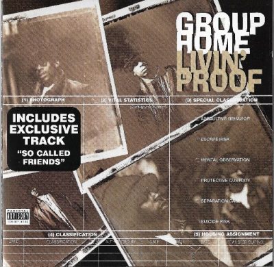 Group Home - 1995 - Livin' Proof (European CD)