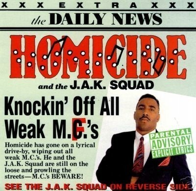 Homicide - 1990 - Knocking Off All Weak MC's