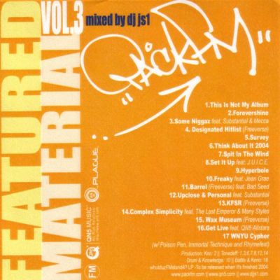 PackFM - 2004 - Featured Material Vol. 3