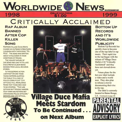 Village Duce Mafia - Critically Acclaimed