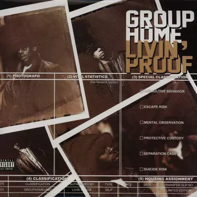 Group Home - Livin' Proof (2013-Deluxe Edition) (Vinyl)