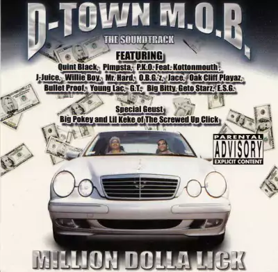D-Town M.O.B. - Million Dolla Lick