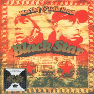 Mos Def & Talib Kweli - Black Star (2014-Limited Edition) (Two Tone Black Star Vinyl)