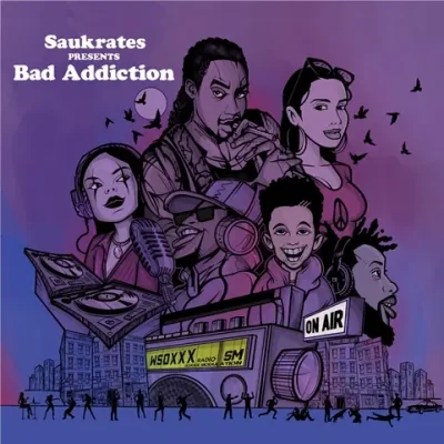 Saukrates - Bad Addiction LP