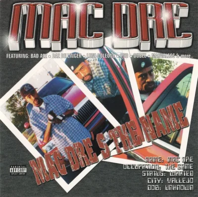 Mac Dre - Mac Dre's The Name