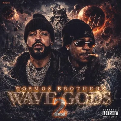 French Montana & Max B - Wave Gods 2: Cosmos Brothers (2026) Album cover
